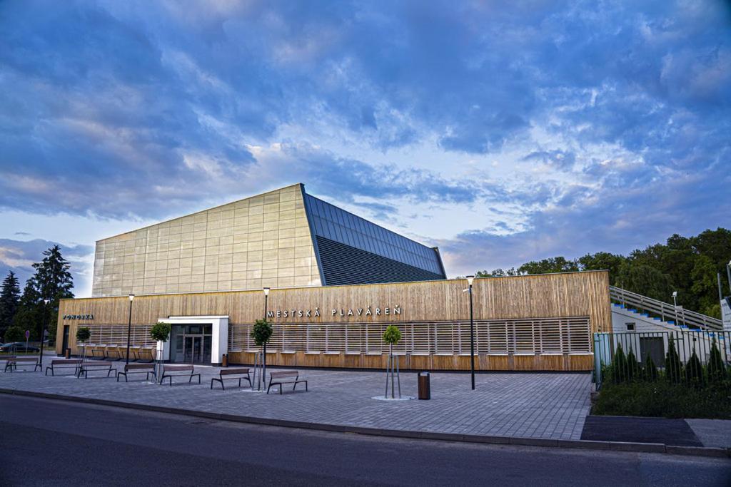 Wellness Hotel Mestska Plavaren 特雷比绍夫 外观 照片