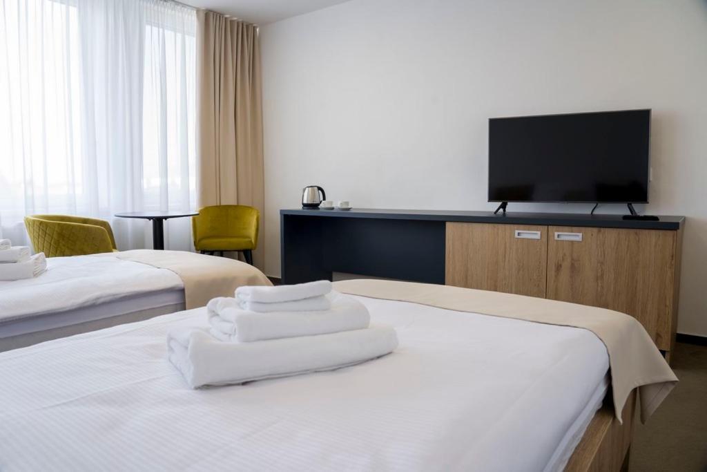 Wellness Hotel Mestska Plavaren 特雷比绍夫 外观 照片